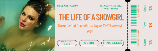 TS12 Release Party Inspired Bookmarks