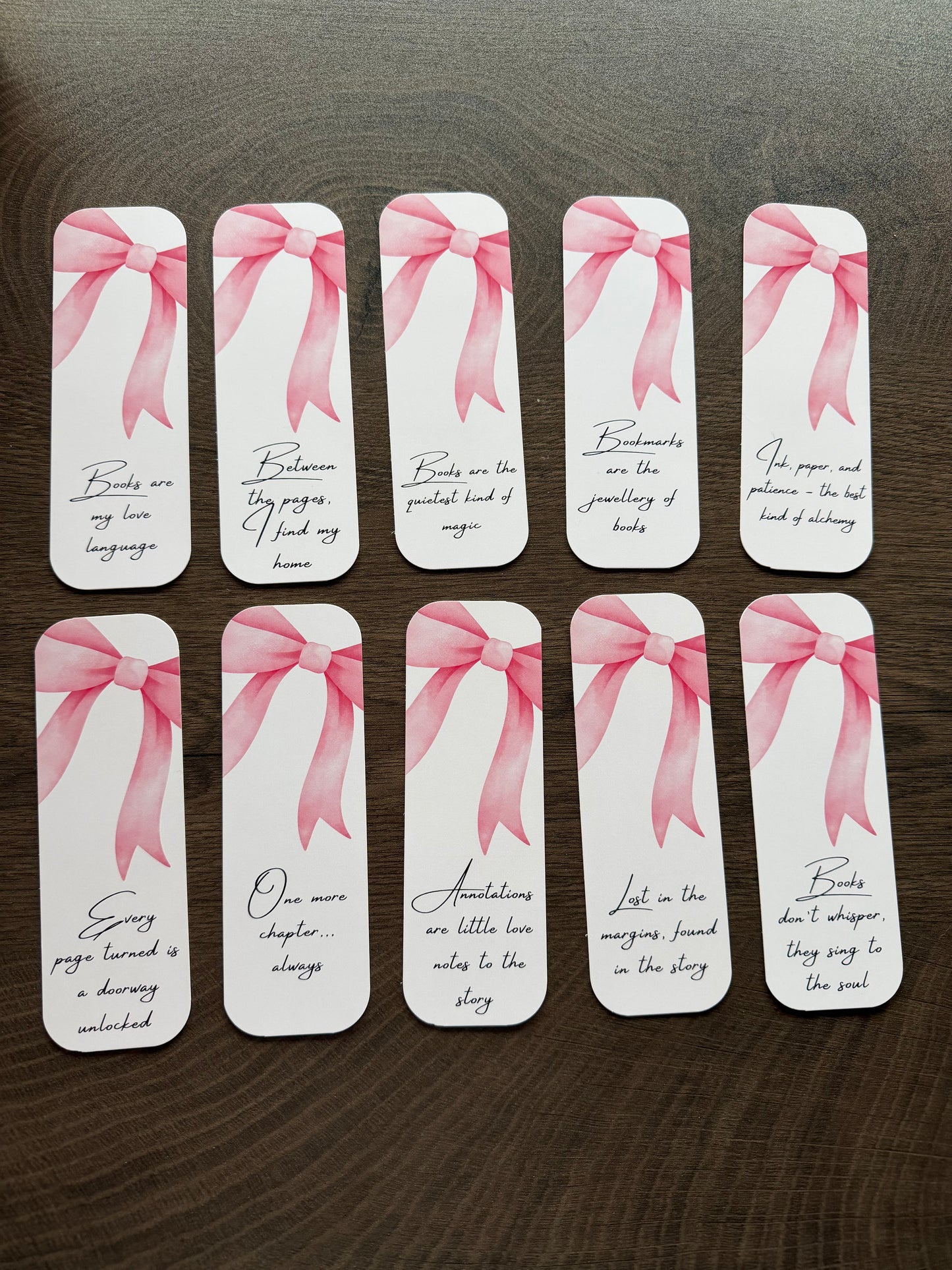 The Footnote Friend Bookmark Collection