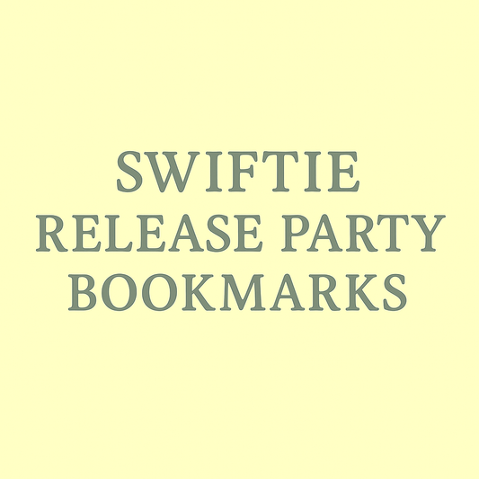 TS12 Release Party Inspired Bookmarks
