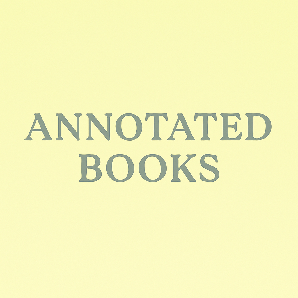 Annotated Books