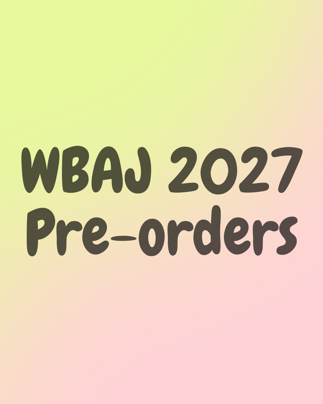 Wham Bam Author Jam Pre-Orders