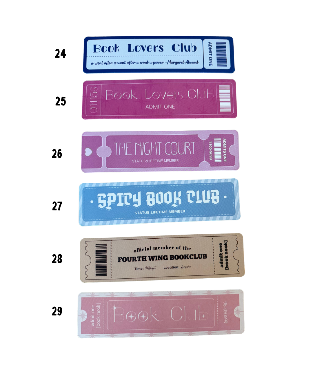 Mix & Match Bookmark Sale