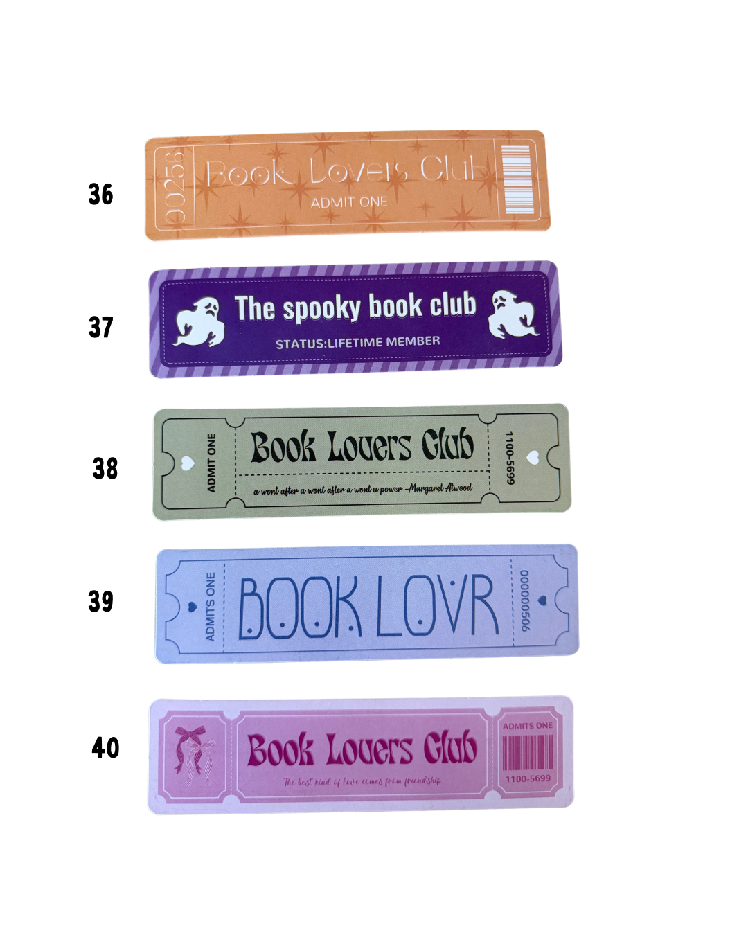 Mix & Match Bookmark Sale