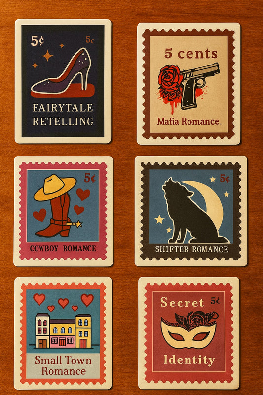 Choose your own trope stickers (6 sticker bundle)