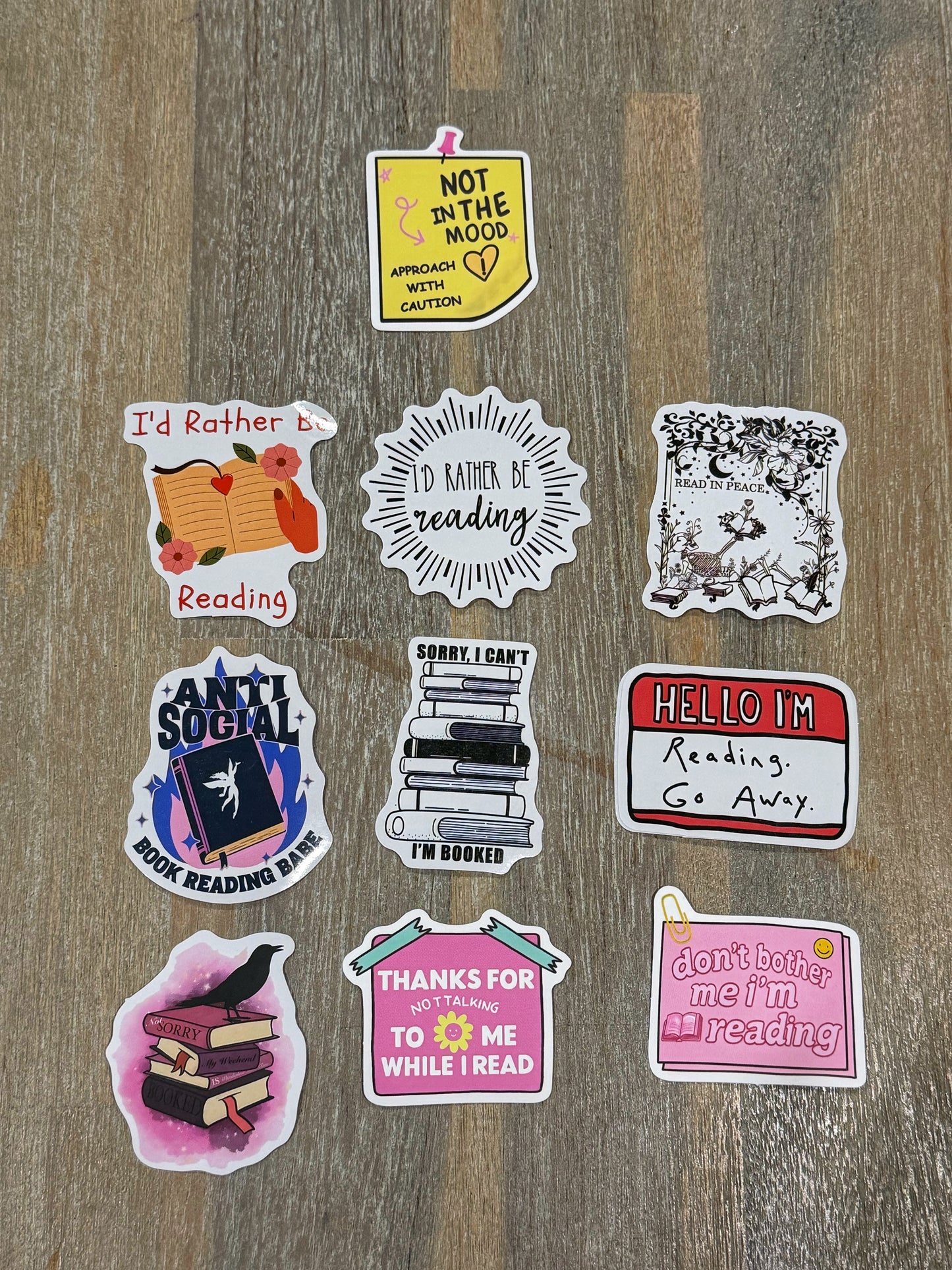 Bookish Stickers