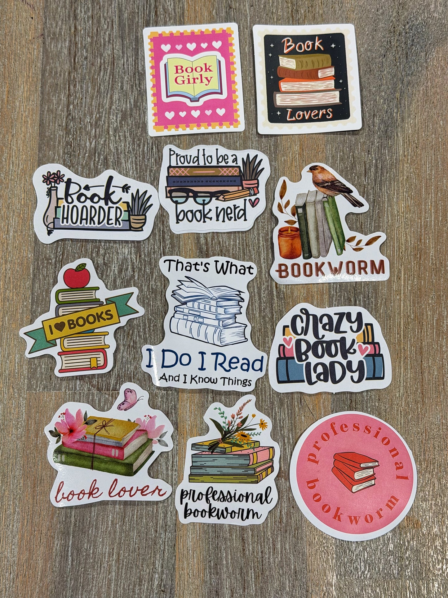 Bookish Stickers