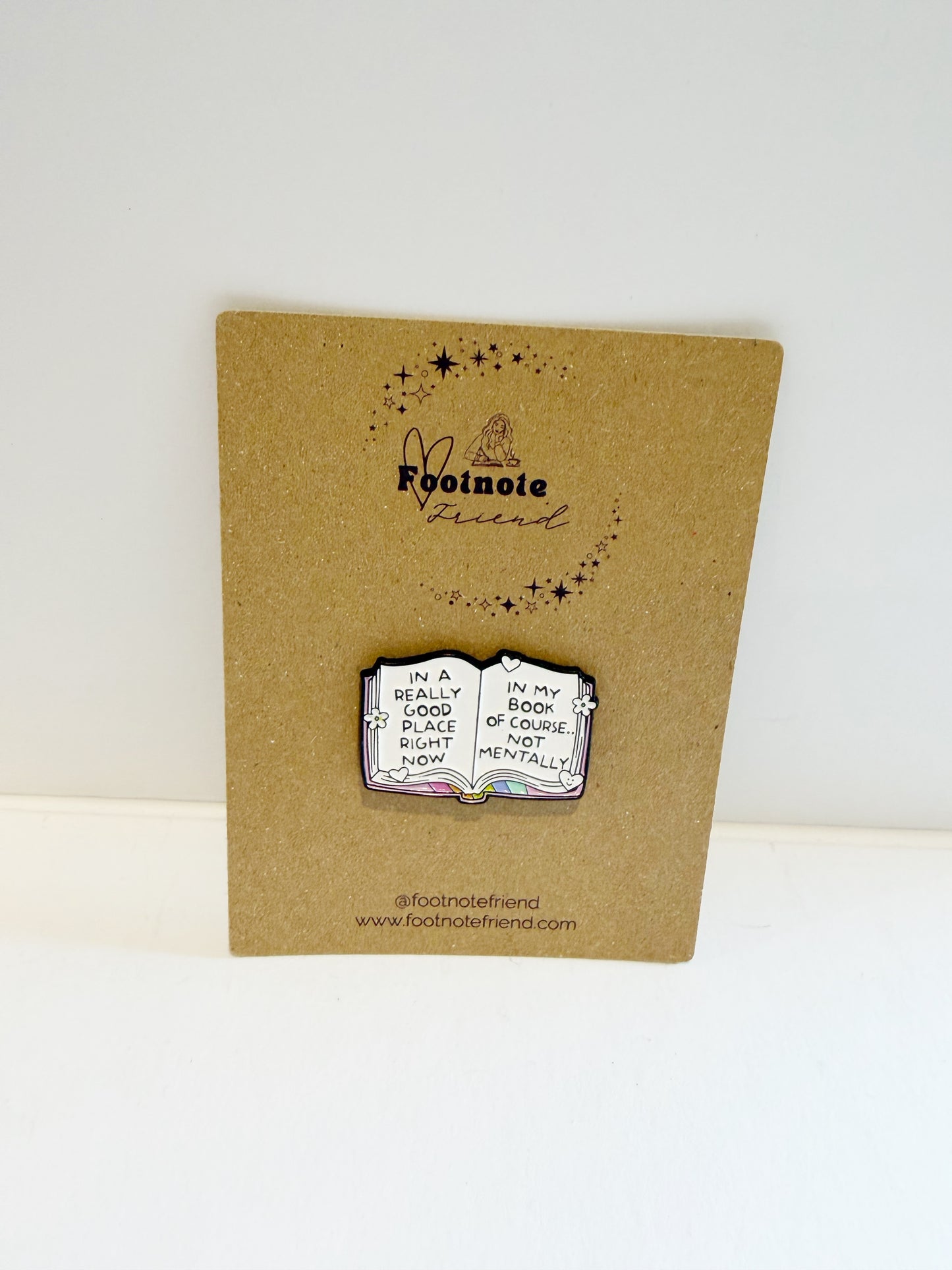 Bookish Themed Enamel Pins