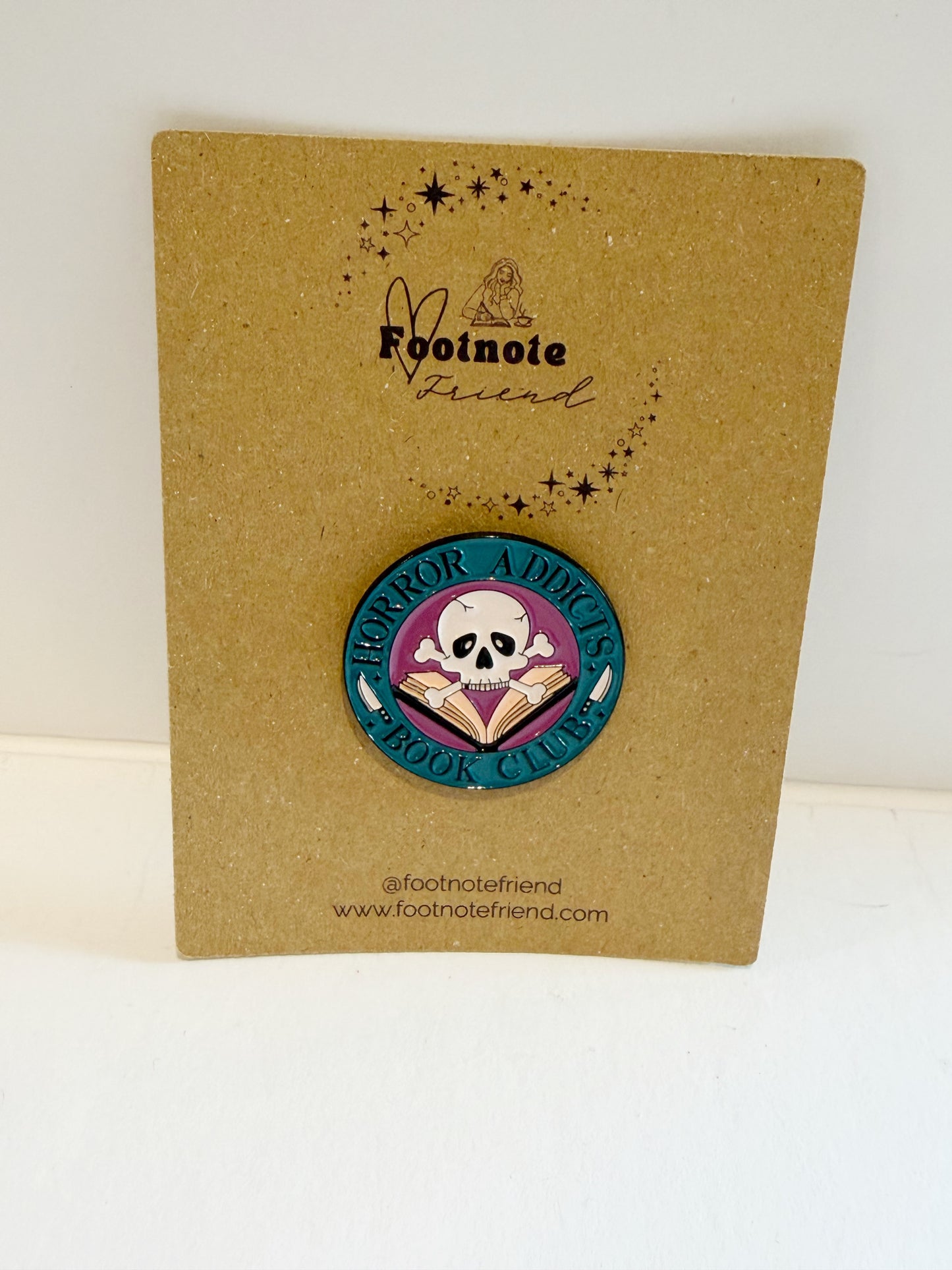 Bookish Themed Enamel Pins