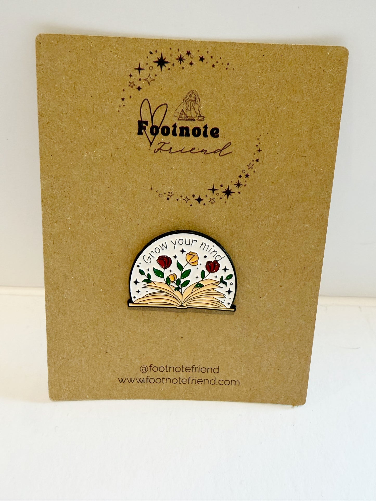 Bookish Themed Enamel Pins