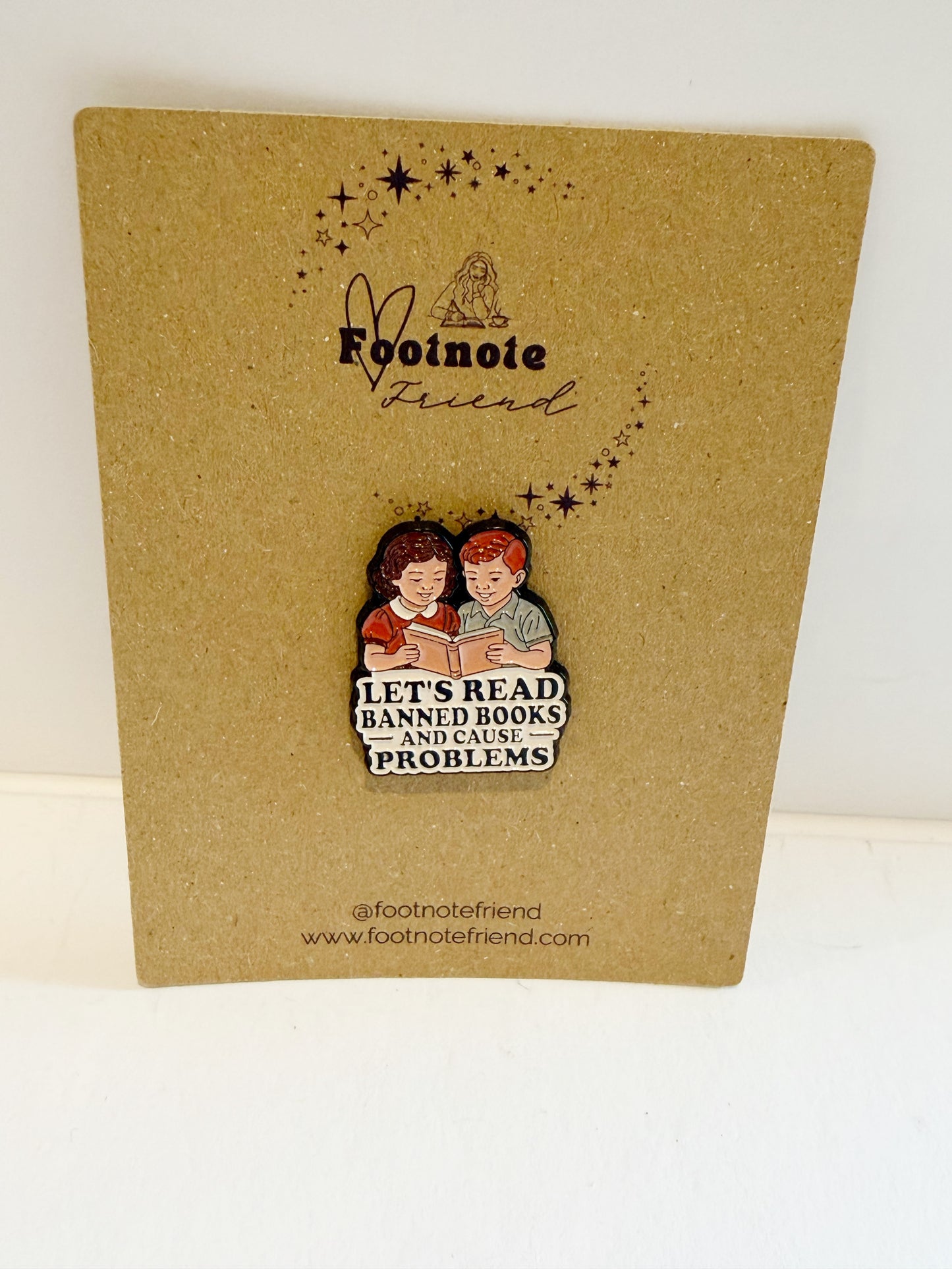 Bookish Themed Enamel Pins