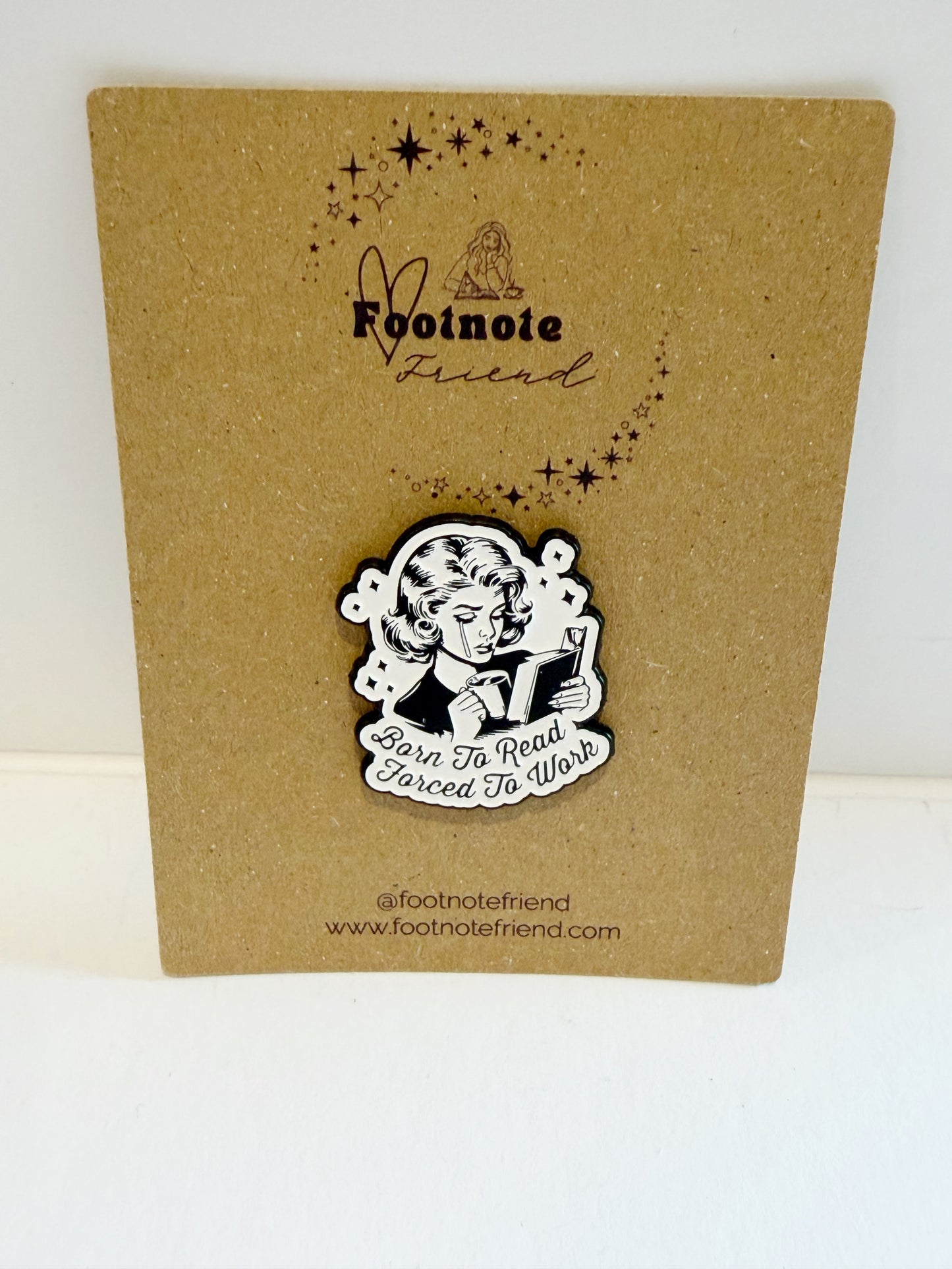 Bookish Themed Enamel Pins