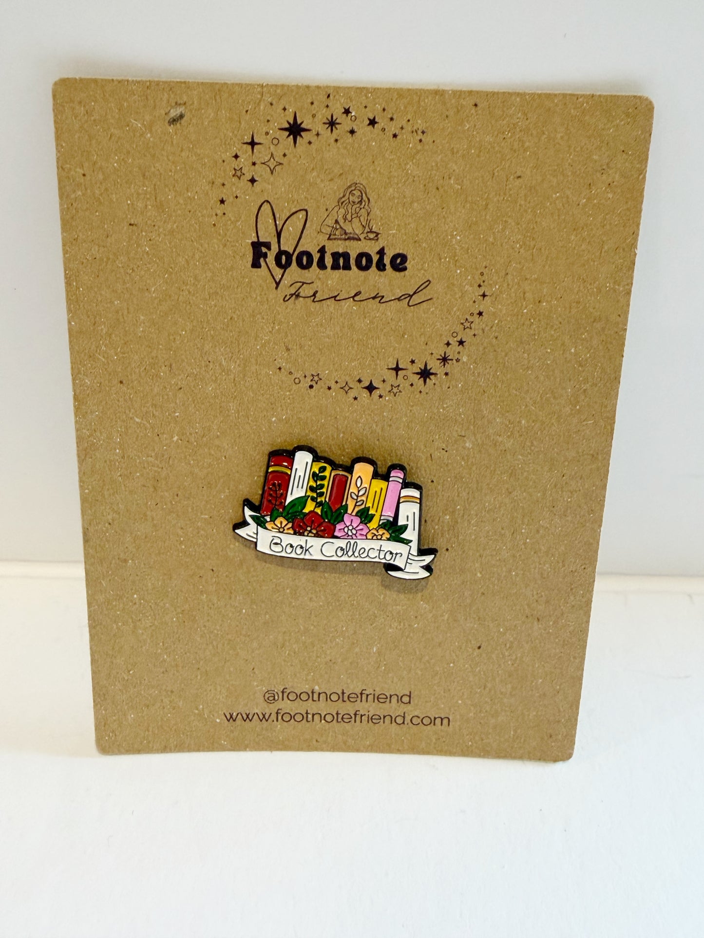 Bookish Themed Enamel Pins