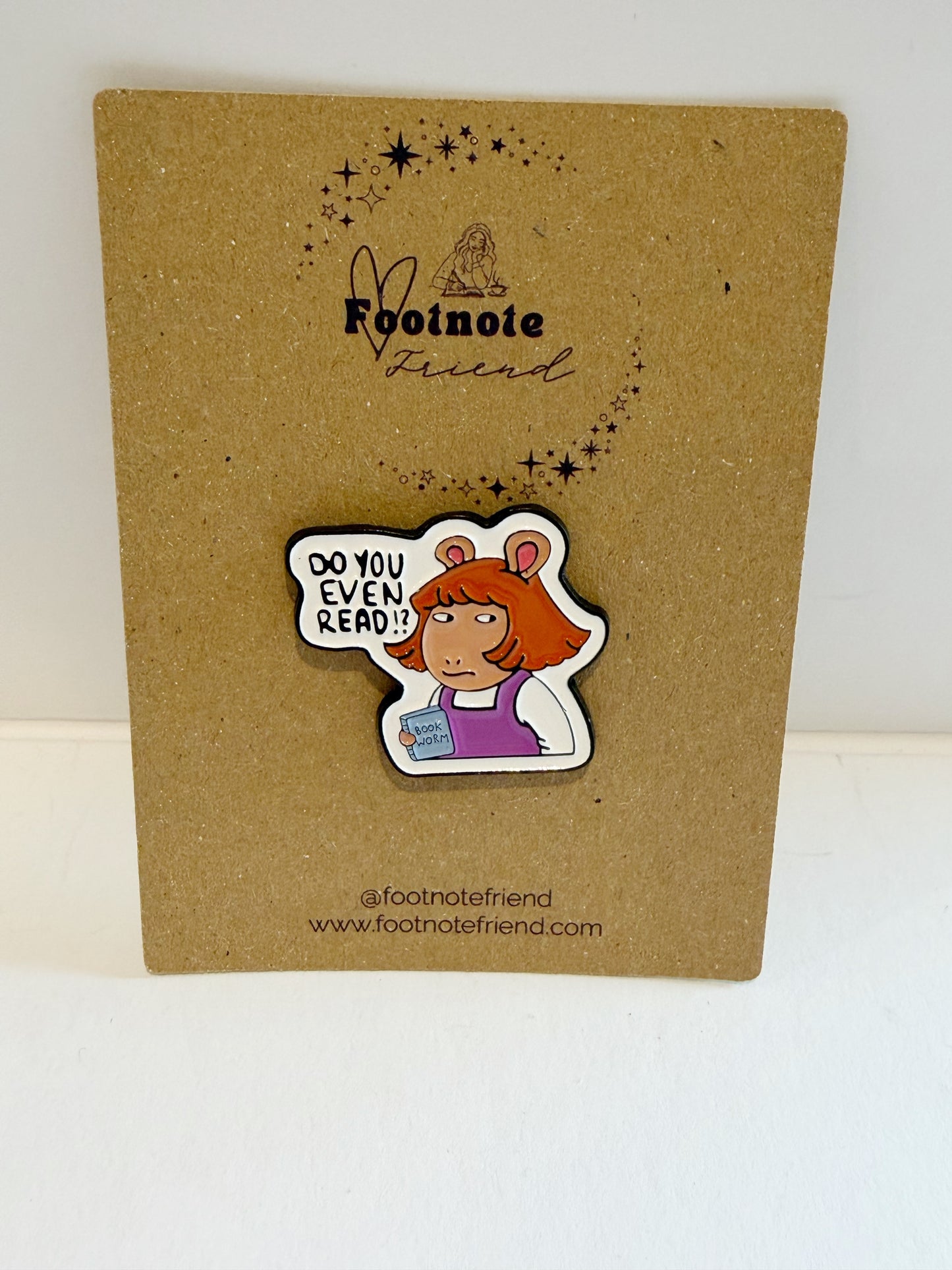 Bookish Themed Enamel Pins