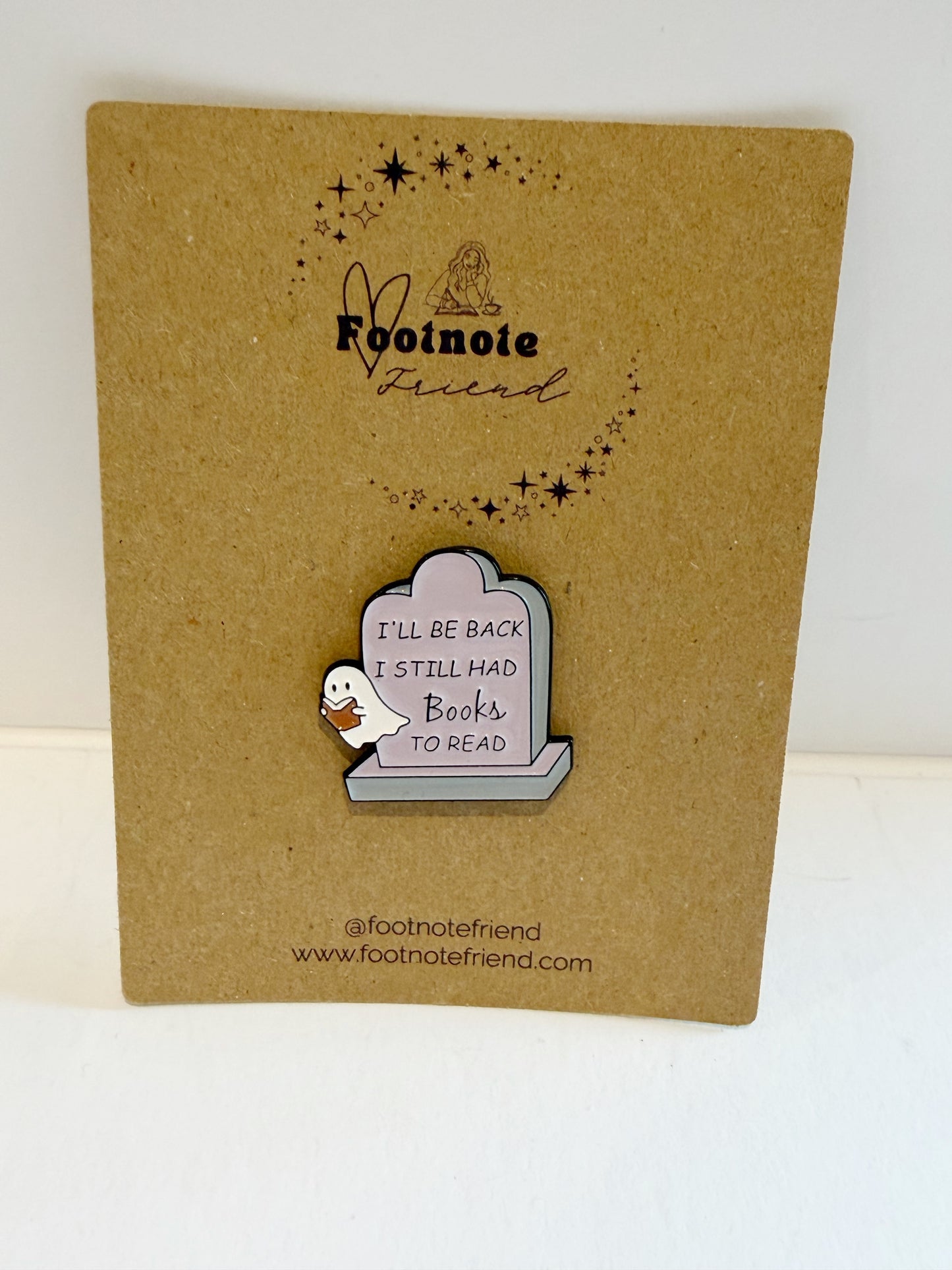 Bookish Themed Enamel Pins