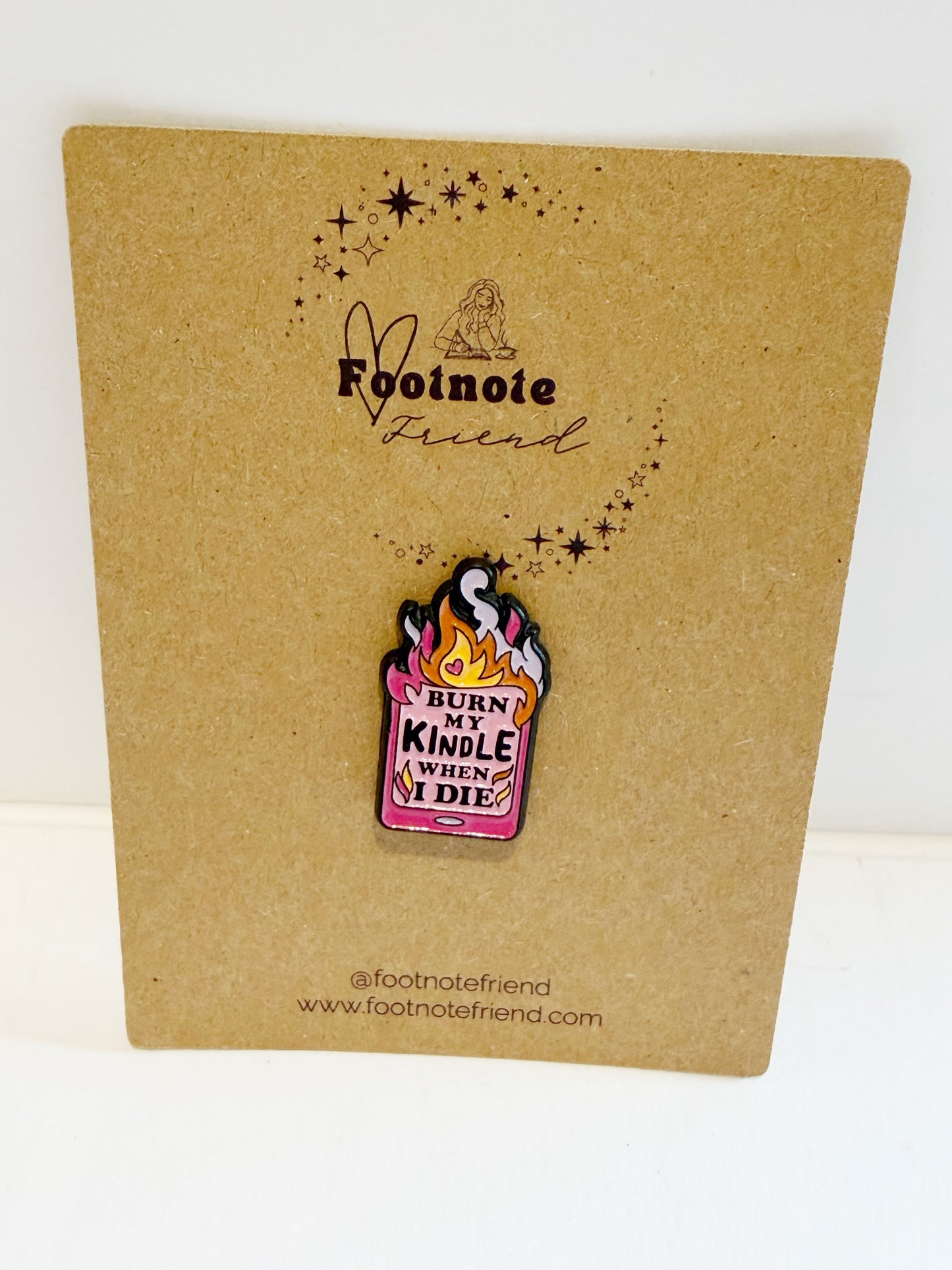 Bookish Themed Enamel Pins