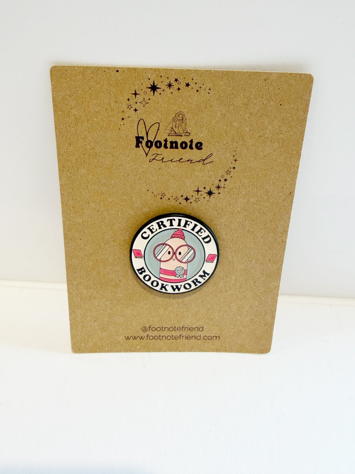 Bookish Themed Enamel Pins