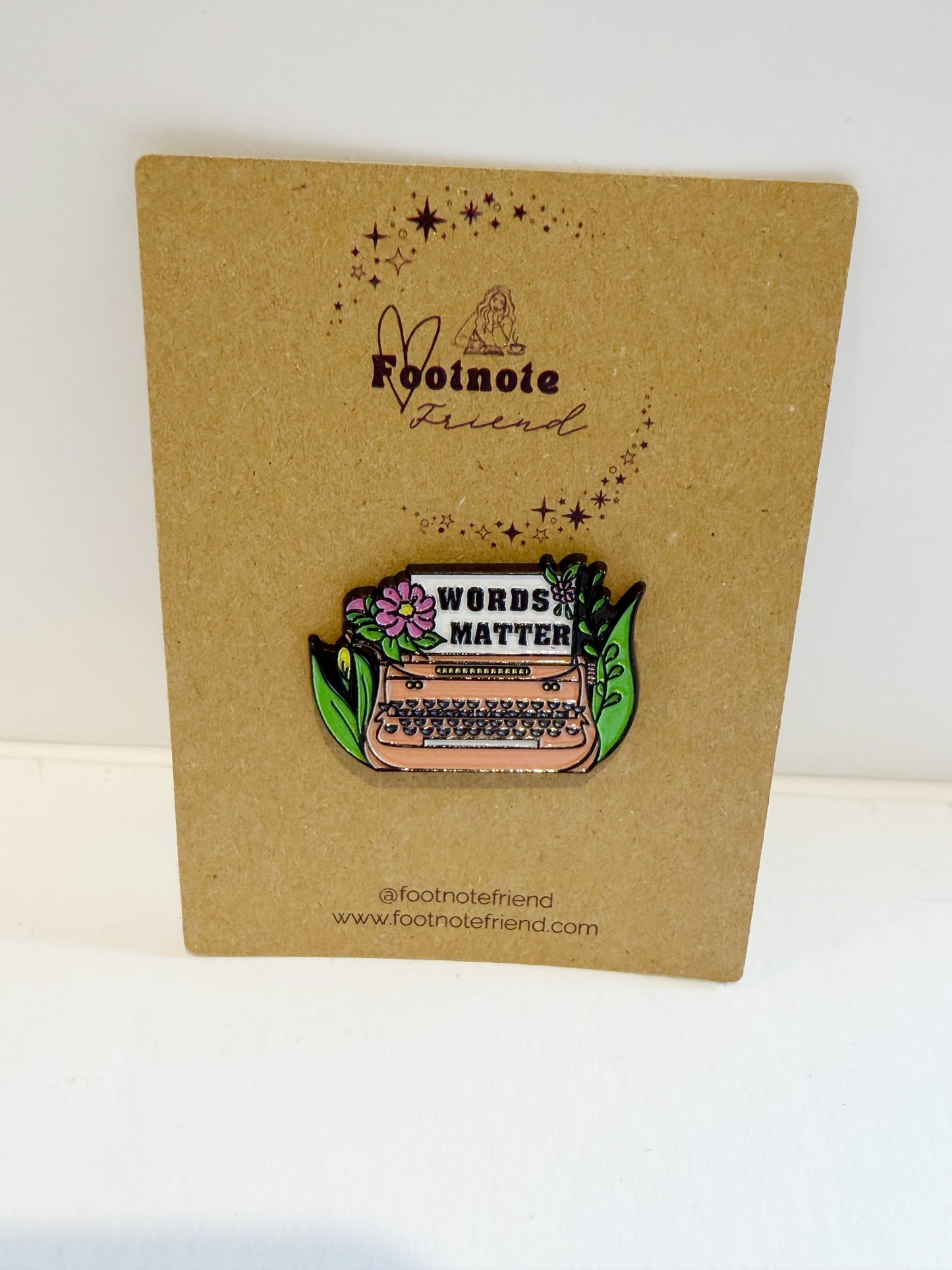 Bookish Themed Enamel Pins