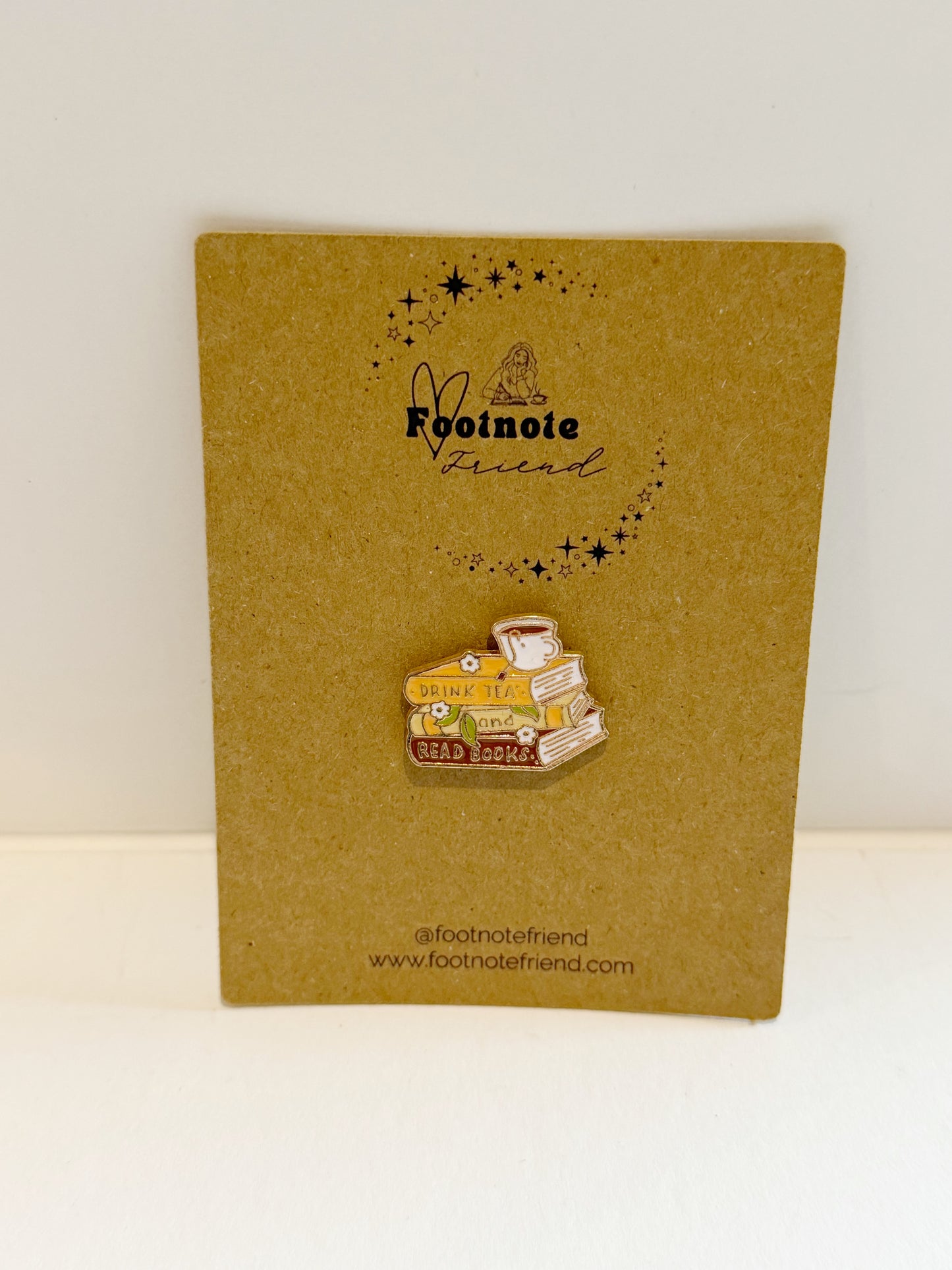 Bookish Themed Enamel Pins