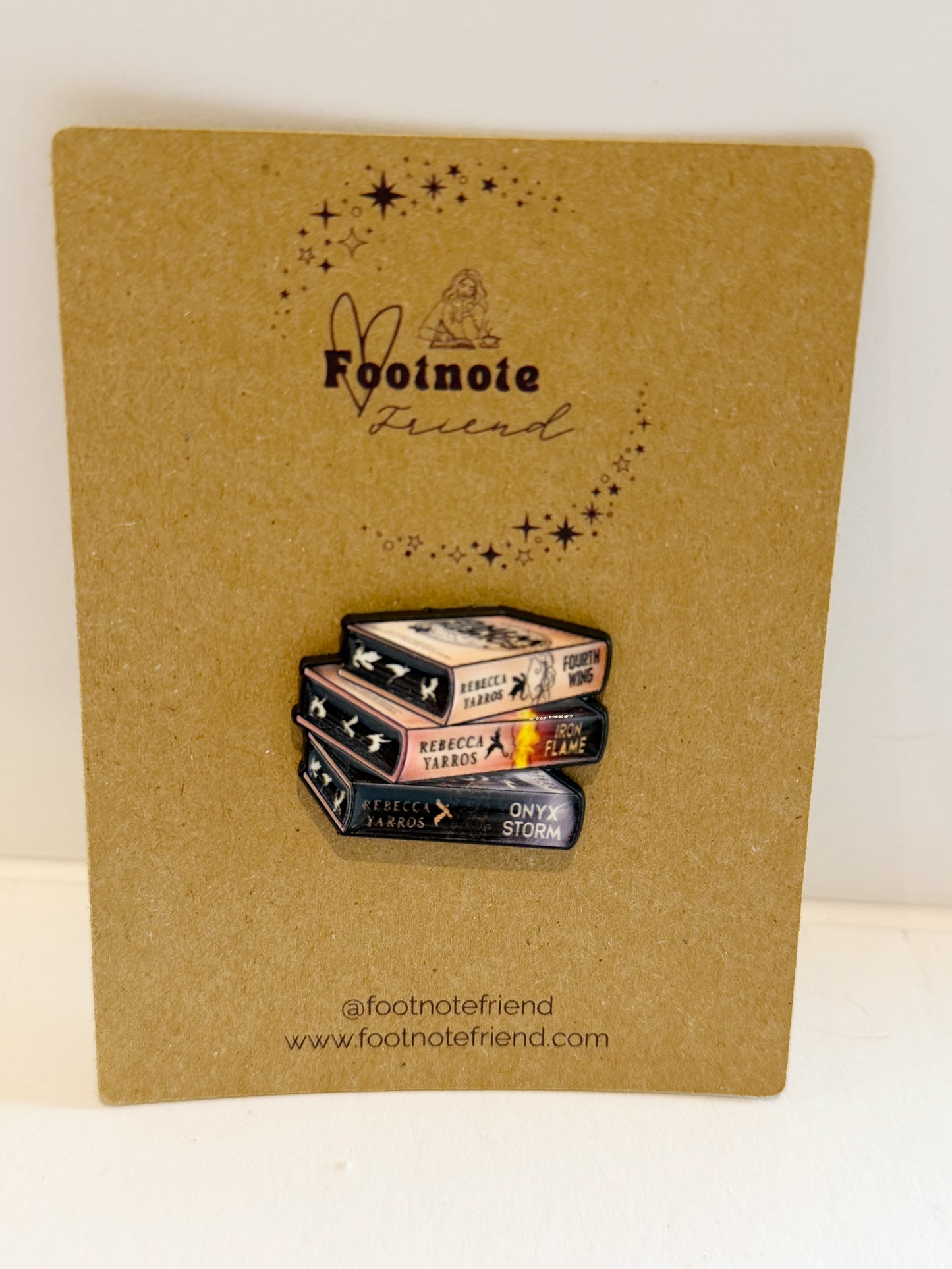 Bookish Themed Enamel Pins