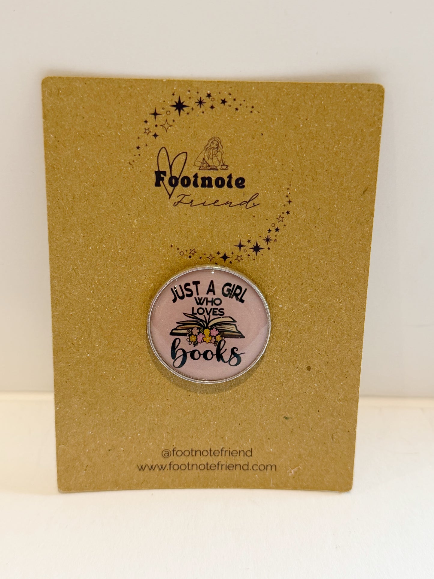 Bookish Themed Enamel Pins